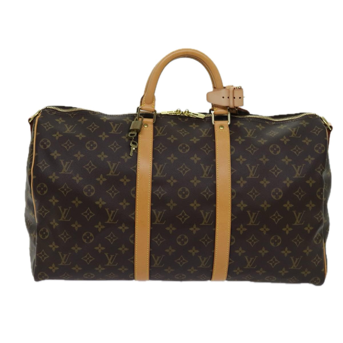 LOUIS VUITTON Monogram Keepall Bandouliere 50 Boston Bag M41416 LV 70761A
