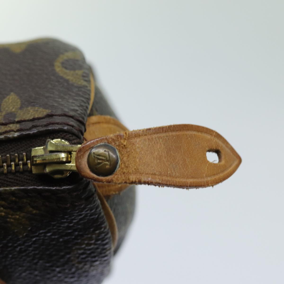 LOUIS VUITTON Monogram Mini Speedy Hand Bag M41534 LV 70766