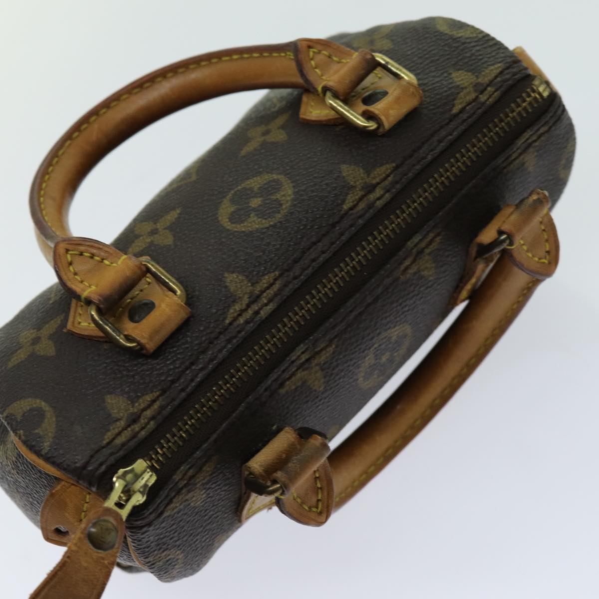 LOUIS VUITTON Monogram Mini Speedy Hand Bag M41534 LV 70766