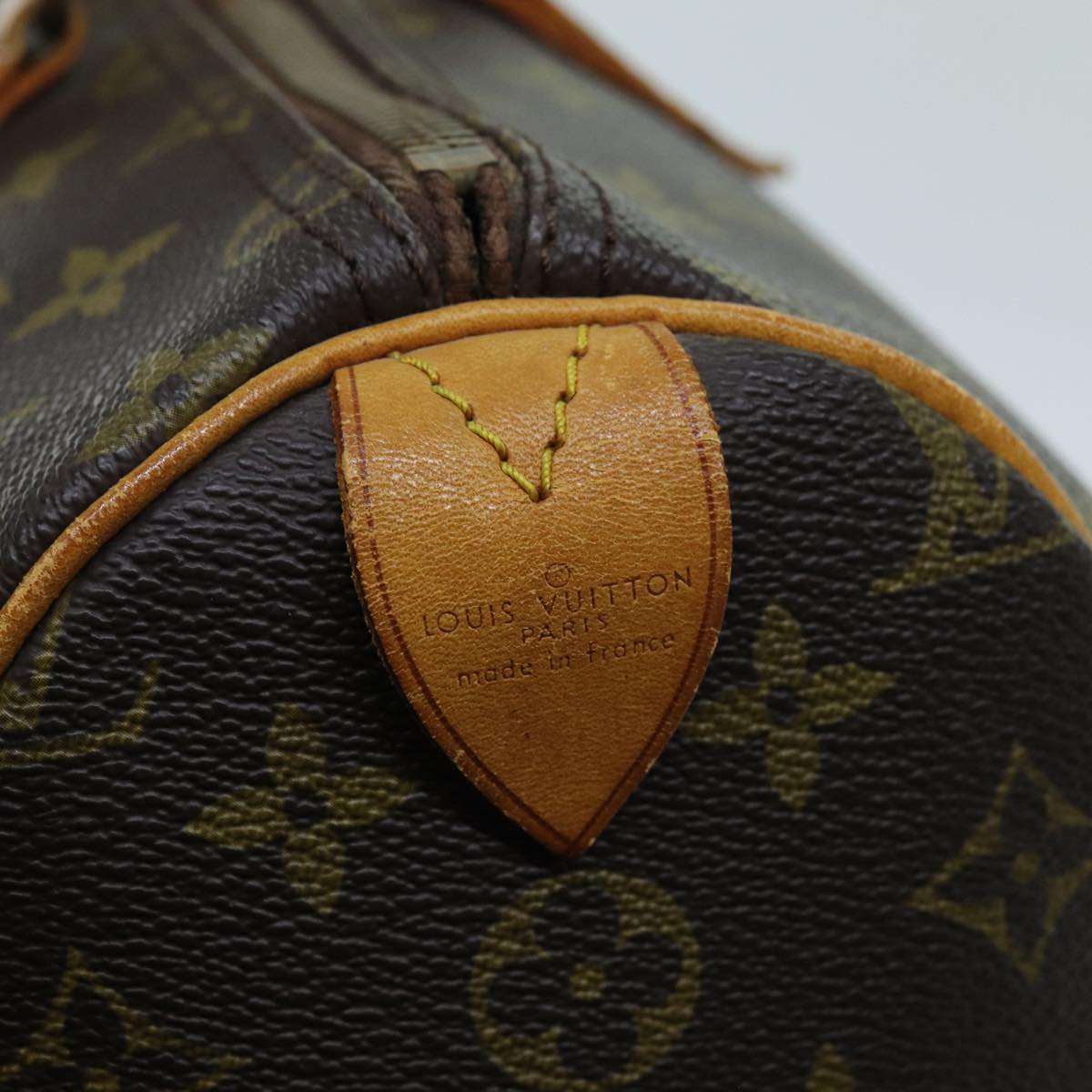 LOUIS VUITTON Monogram Speedy 35 Hand Bag M41524 LV 70768