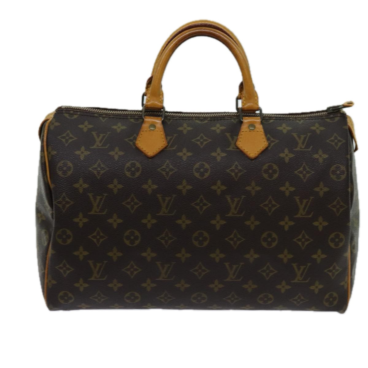 LOUIS VUITTON Monogram Speedy 35 Hand Bag M41524 LV 70768