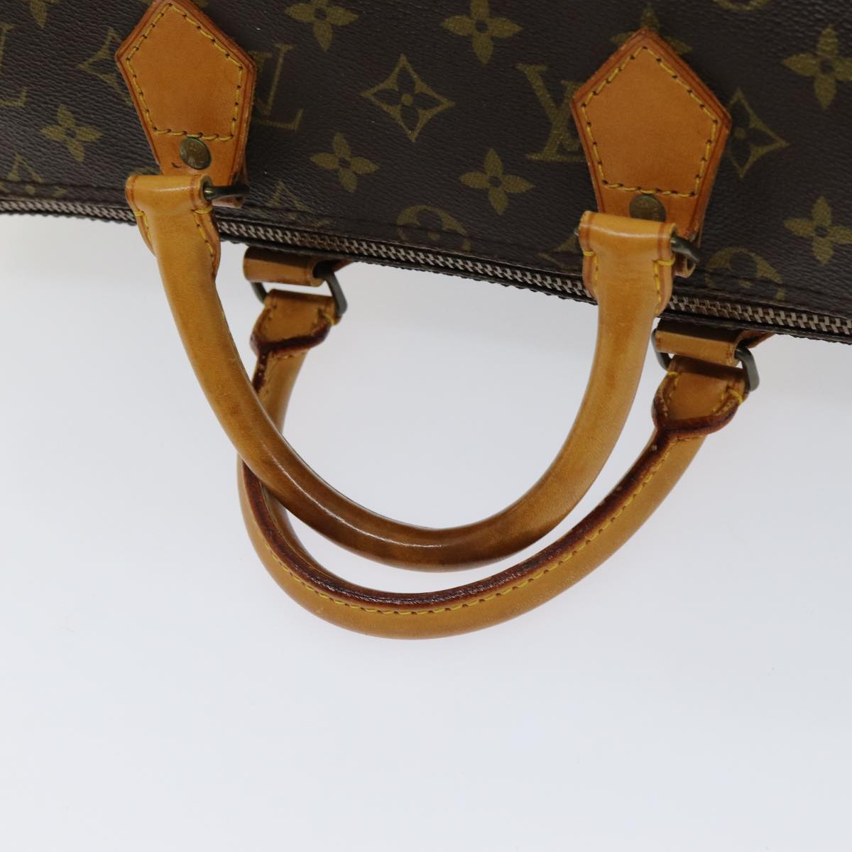 LOUIS VUITTON Monogram Speedy 35 Hand Bag M41524 LV 70768