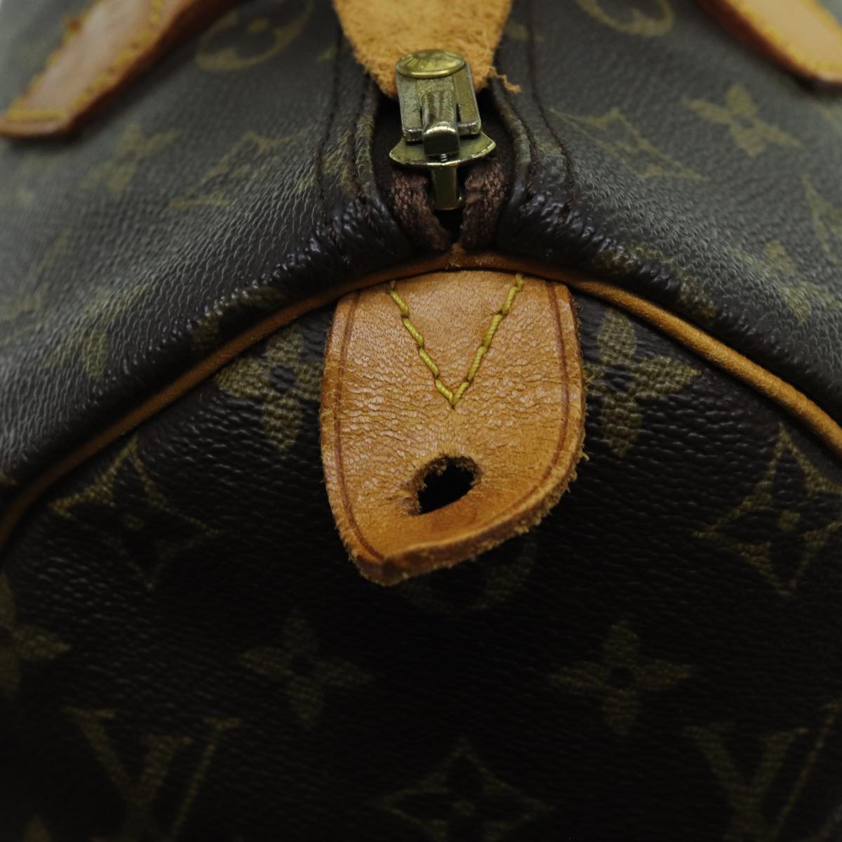 LOUIS VUITTON Monogram Speedy 35 Hand Bag M41524 LV 70770