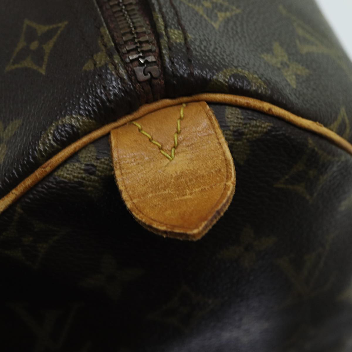 LOUIS VUITTON Monogram Speedy 35 Hand Bag M41524 LV 70770