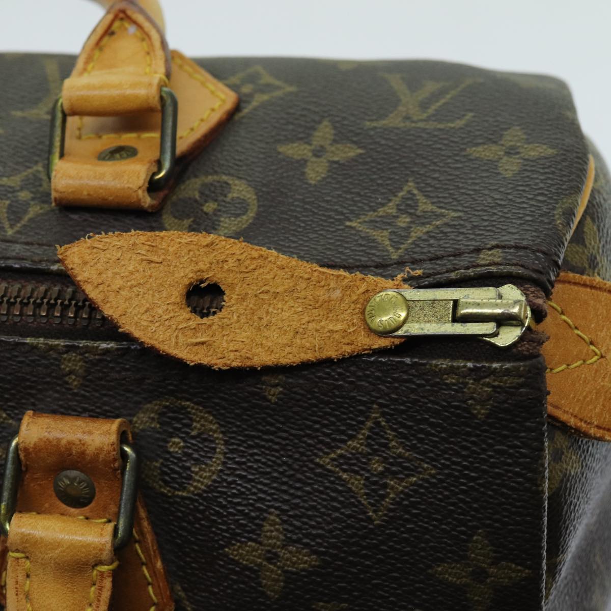 LOUIS VUITTON Monogram Speedy 35 Hand Bag M41524 LV 70770