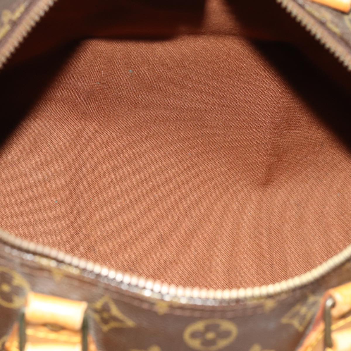 LOUIS VUITTON Monogram Speedy 35 Hand Bag M41524 LV 70770