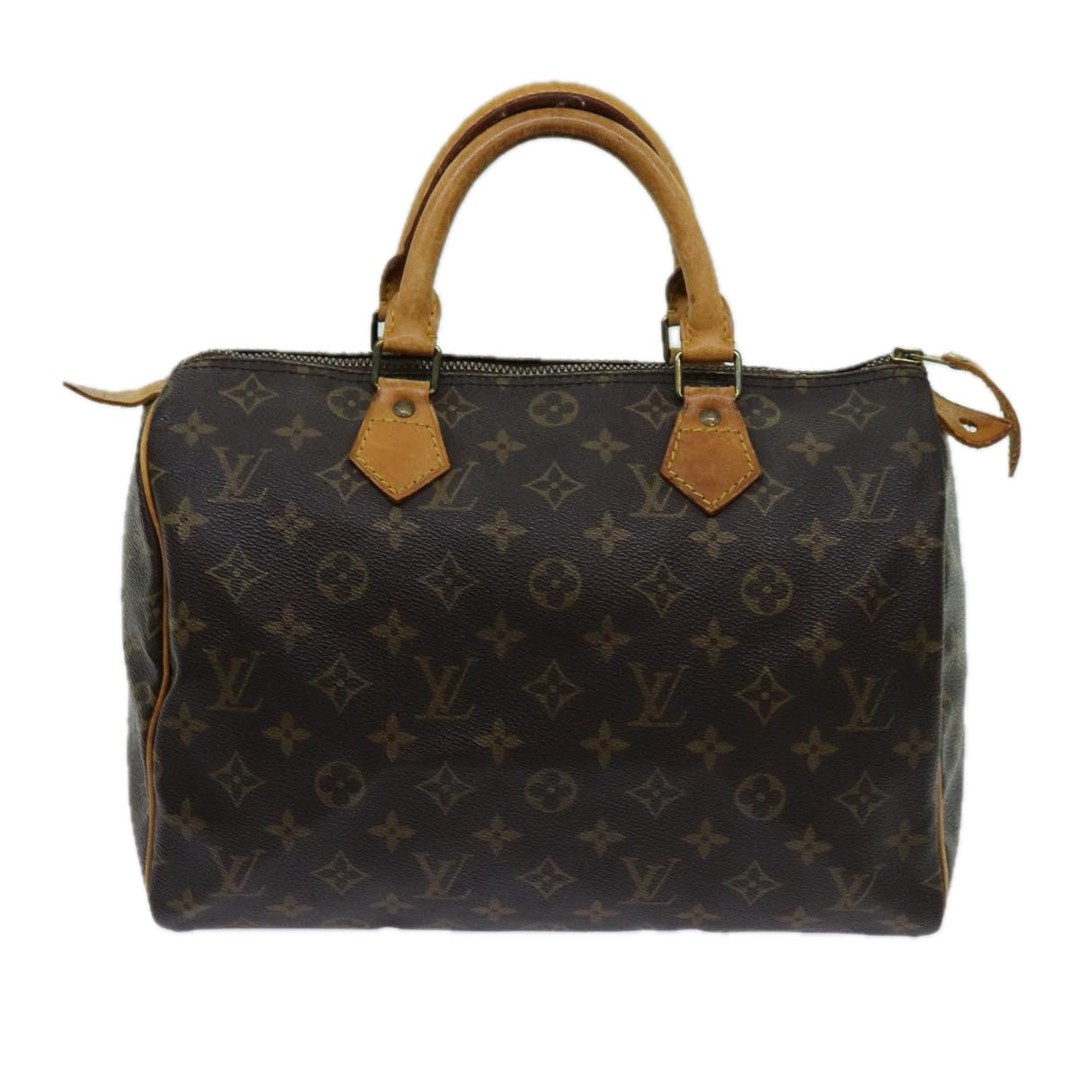 LOUIS VUITTON Monogram Speedy 35 Hand Bag M41524 LV 70770