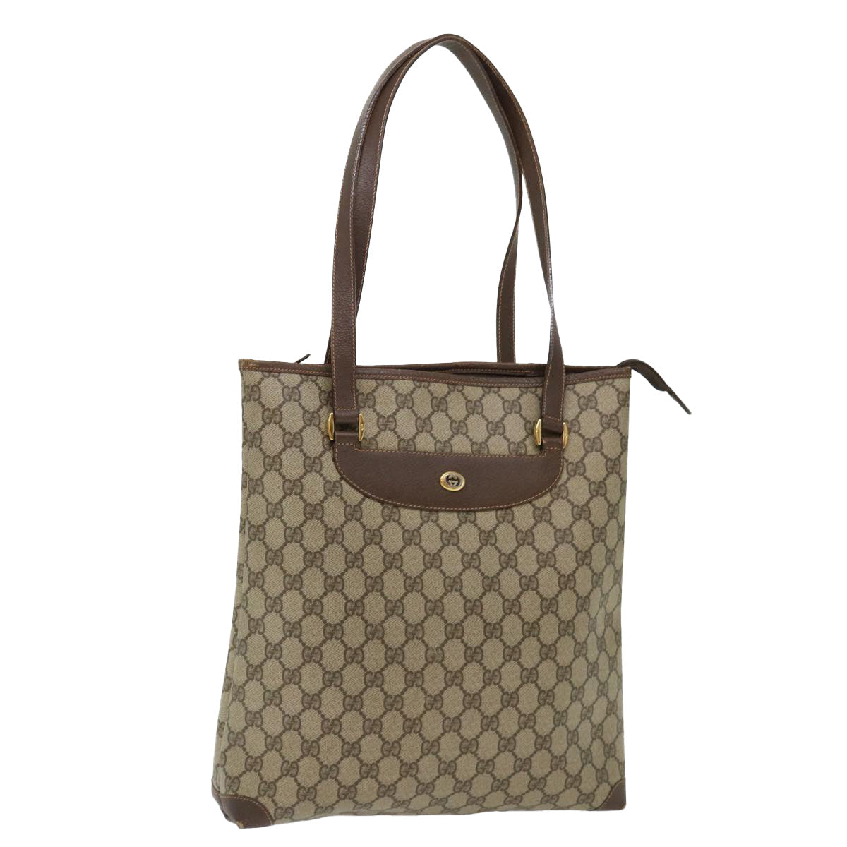 Luxury Gucci Trending 2025 GG Supreme Tote Bag PVC Beige 156 02 905  70788