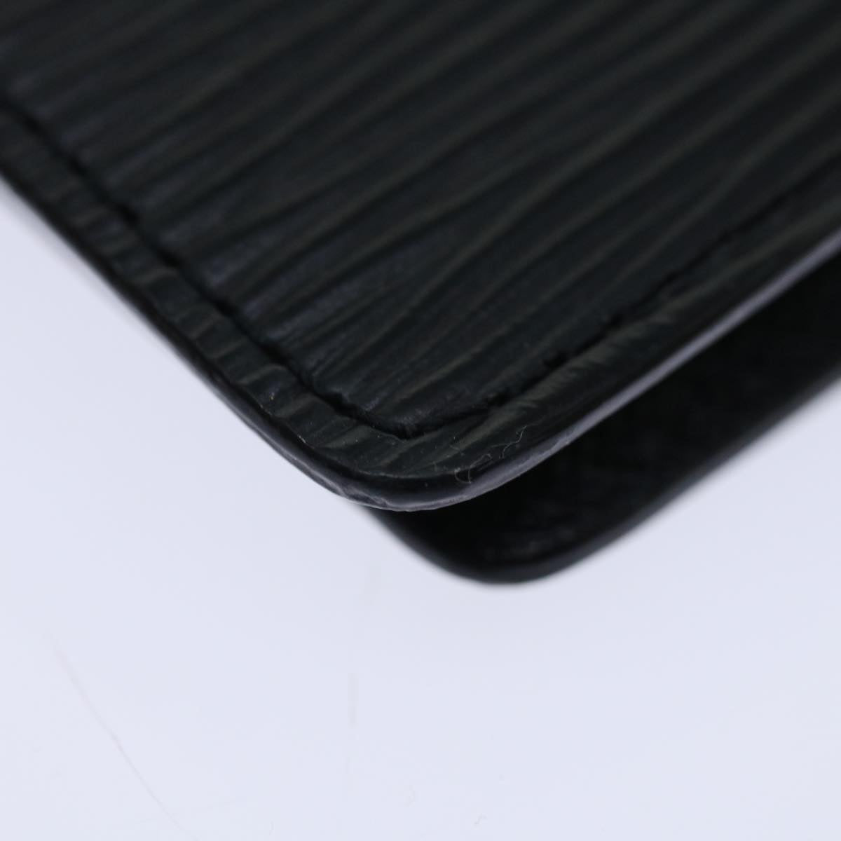 LOUIS VUITTON Epi Agenda PM Day Planner Cover Black R20052 LV 70796