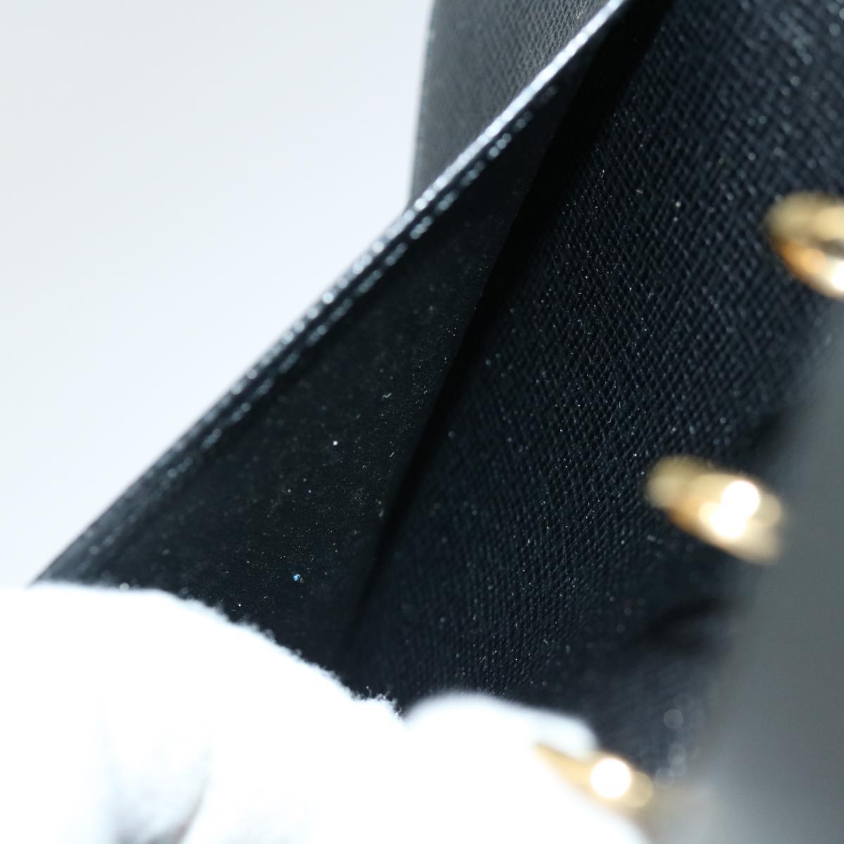 LOUIS VUITTON Epi Agenda PM Day Planner Cover Black R20052 LV 70796