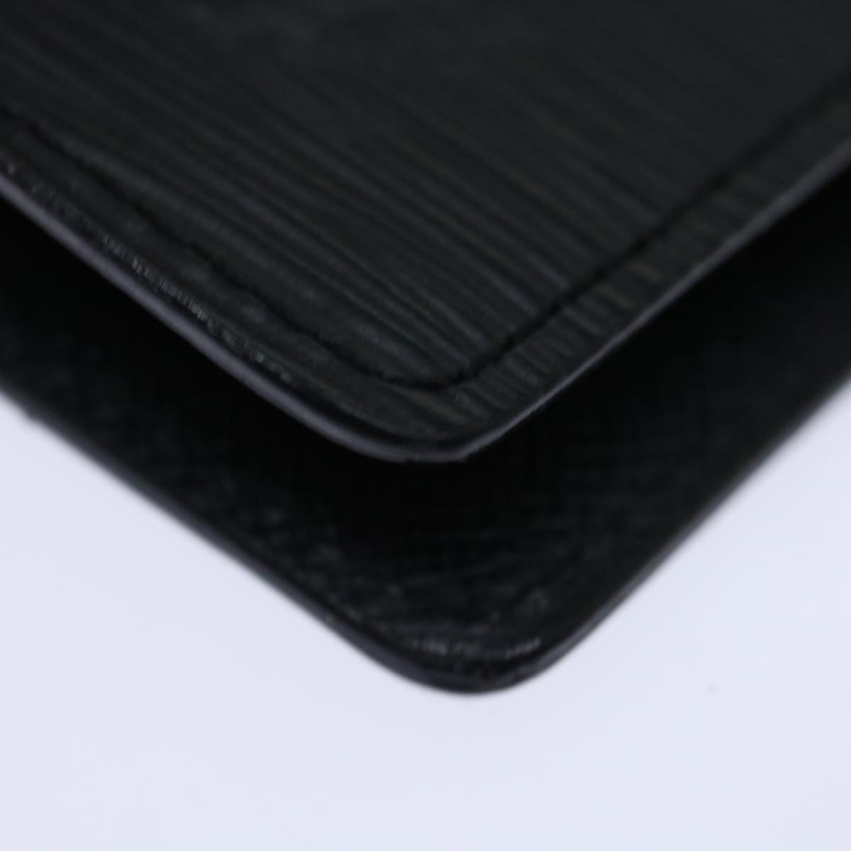LOUIS VUITTON Epi Agenda PM Day Planner Cover Black R20052 LV 70796