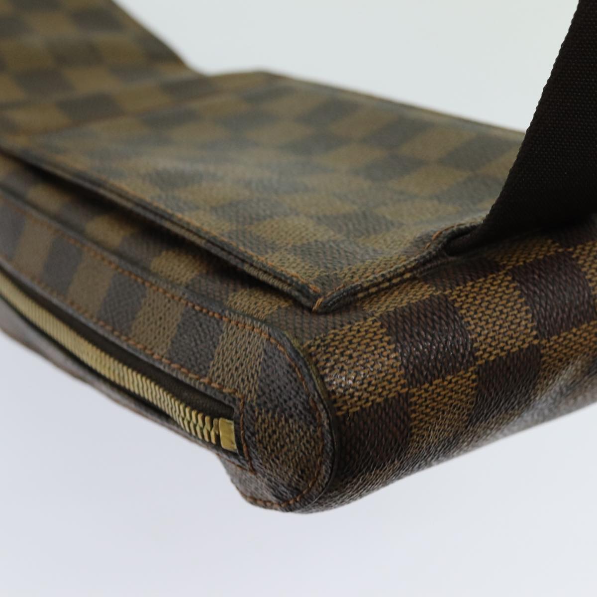 LOUIS VUITTON Damier Ebene Geronimos Shoulder Bag N51994 LV 70799
