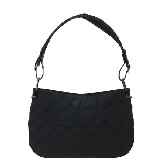 Luxury Gucci Trending 2025 GG Canvas Shoulder Bag Black 001 3193  70801