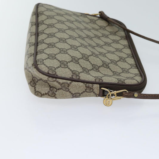 Luxury Gucci Trending 2025 GG Supreme Shoulder Bag PVC Beige 97 02 068  70812