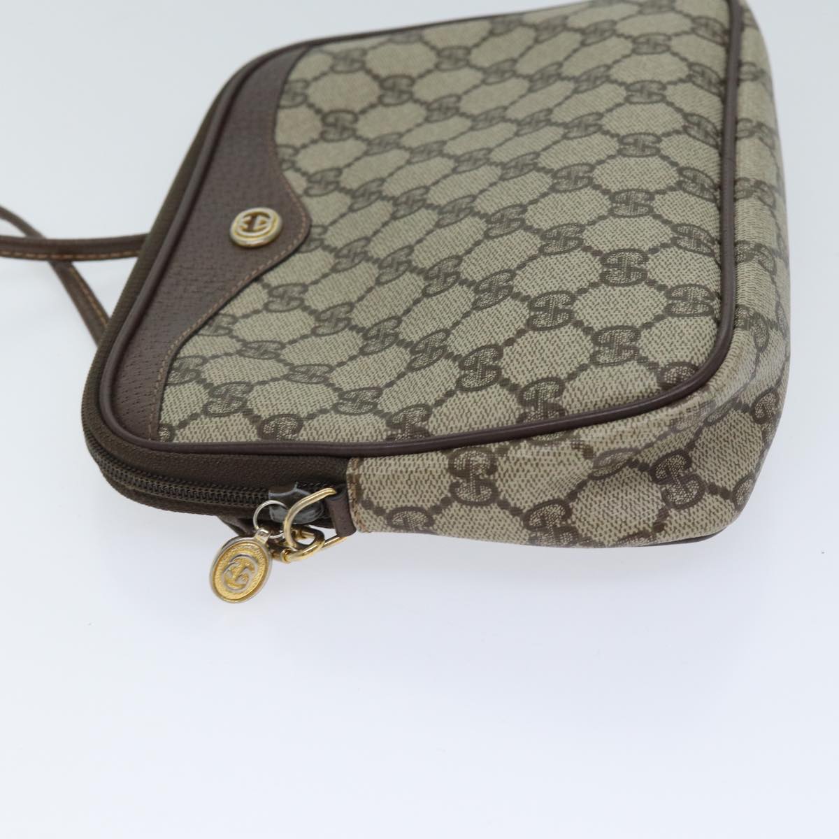 Luxury Gucci Trending 2025 GG Supreme Shoulder Bag PVC Beige 97 02 068  70812