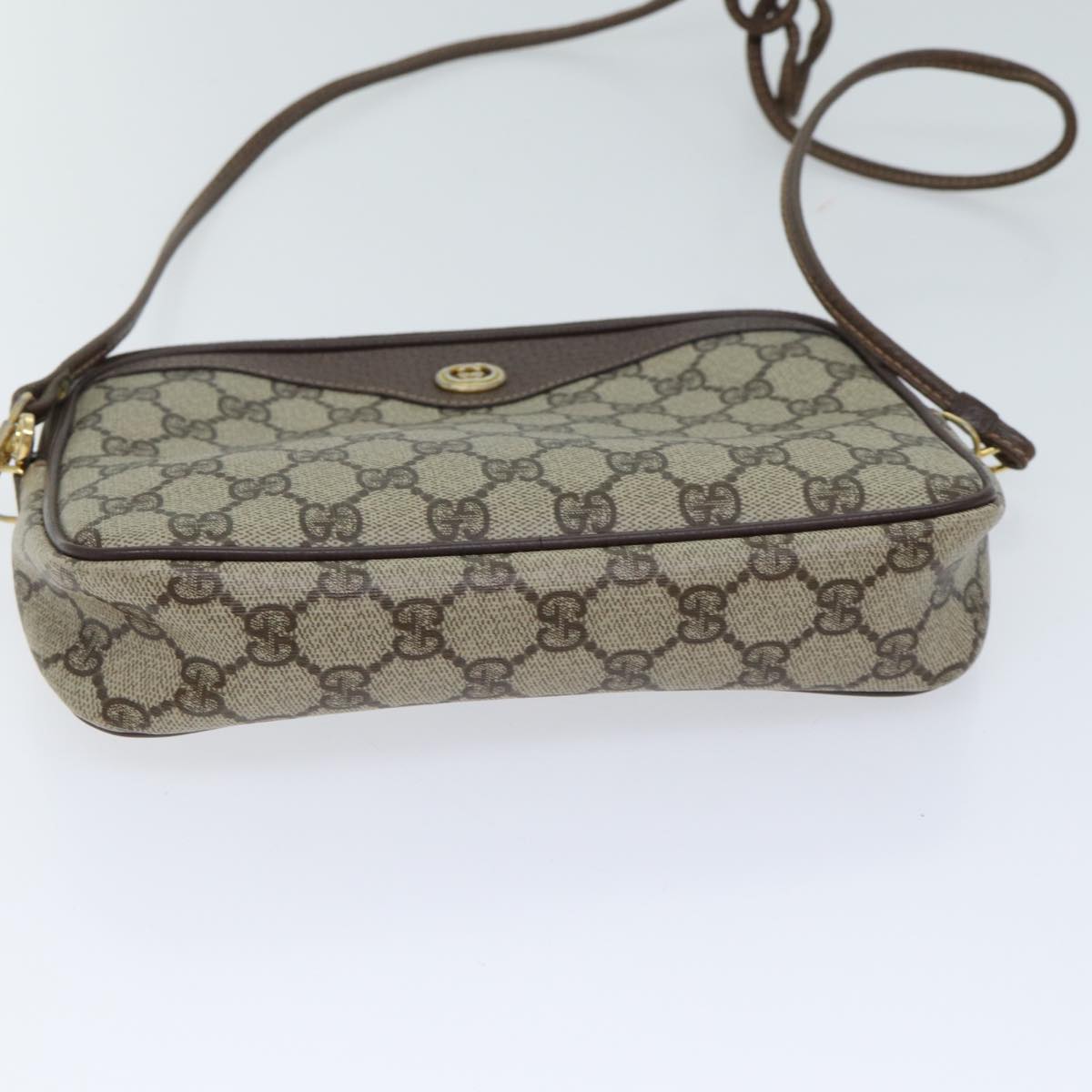 Luxury Gucci Trending 2025 GG Supreme Shoulder Bag PVC Beige 97 02 068  70812