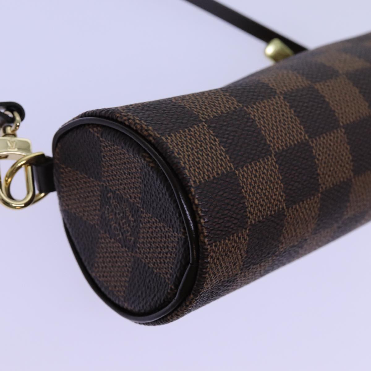 LOUIS VUITTON Damier Ebene Papillon 30 Hand Bag N51303 LV 70833A