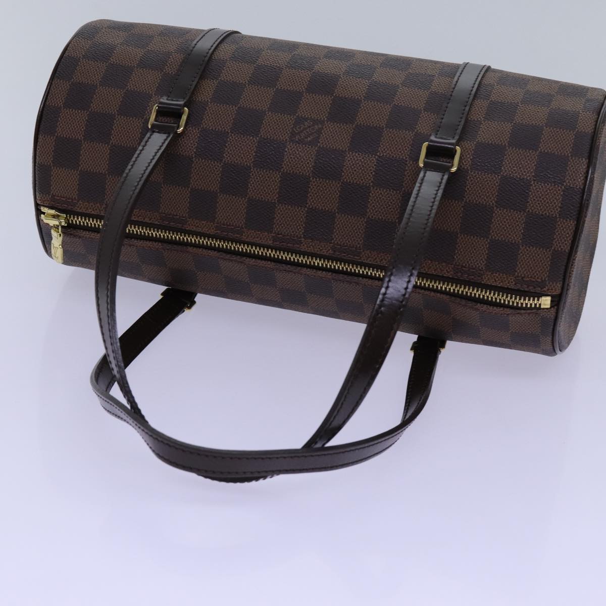 LOUIS VUITTON Damier Ebene Papillon 30 Hand Bag N51303 LV 70833A