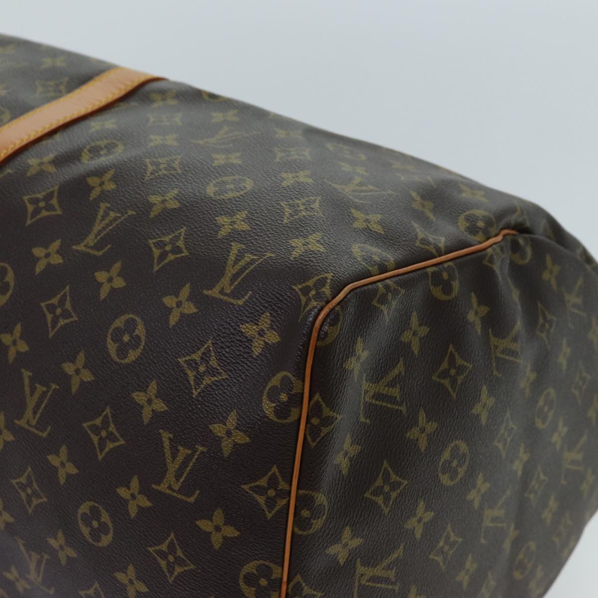LOUIS VUITTON Monogram Keepall 55 Boston Bag M41424 LV 70835