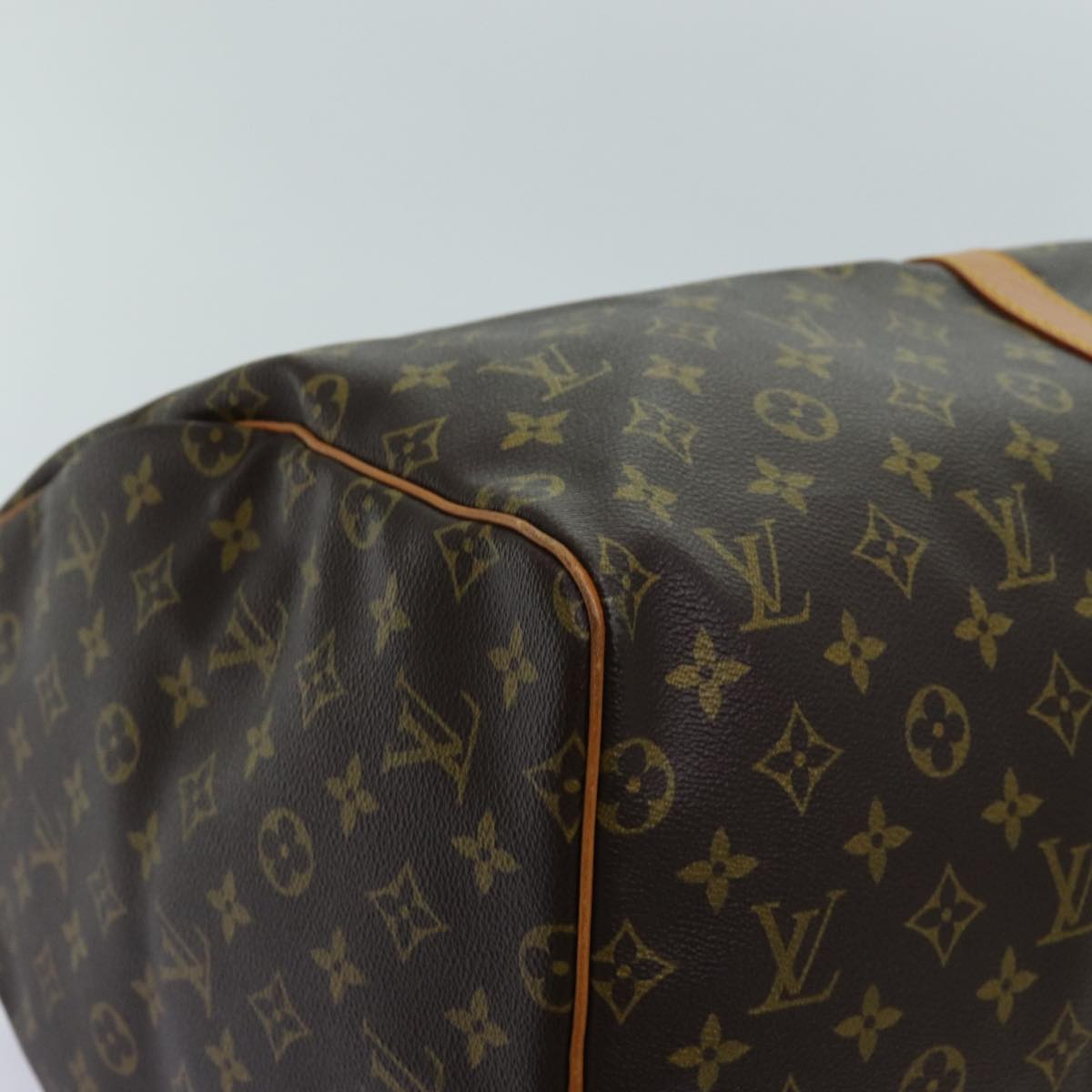 LOUIS VUITTON Monogram Keepall 55 Boston Bag M41424 LV 70835