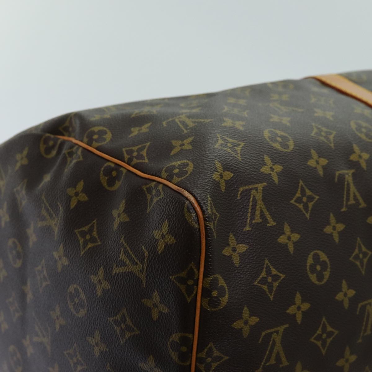 LOUIS VUITTON Monogram Keepall 55 Boston Bag M41424 LV 70835
