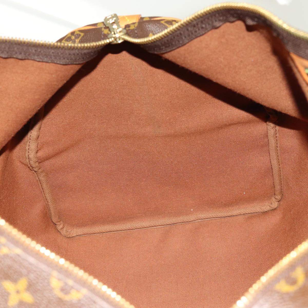 LOUIS VUITTON Monogram Keepall 55 Boston Bag M41424 LV 70835