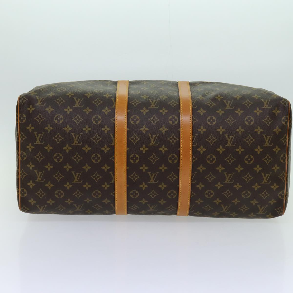 LOUIS VUITTON Monogram Keepall 55 Boston Bag M41424 LV 70835