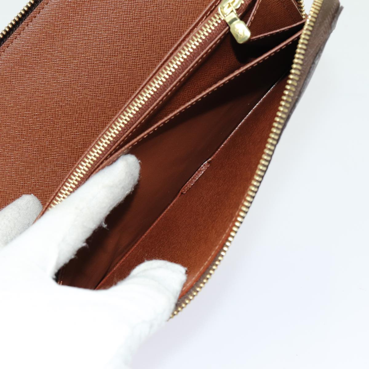 LOUIS VUITTON Monogram Zippy Organizer Long Wallet M62581 LV 70837A