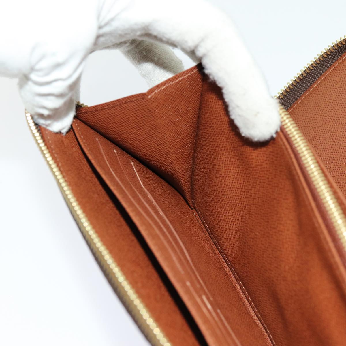 LOUIS VUITTON Monogram Zippy Organizer Long Wallet M62581 LV 70837A