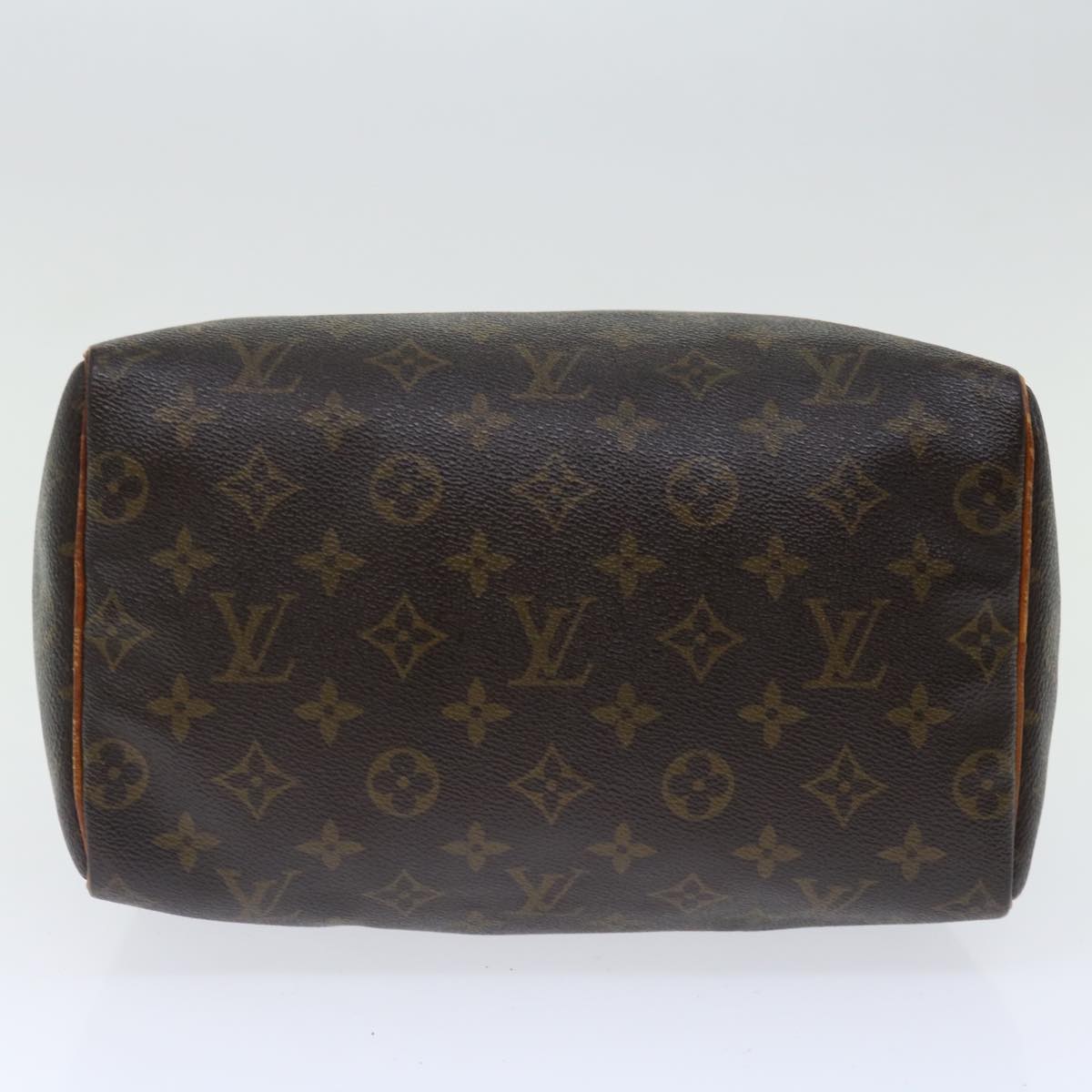 LOUIS VUITTON Monogram Speedy 25 Hand Bag M41528 LV 70839