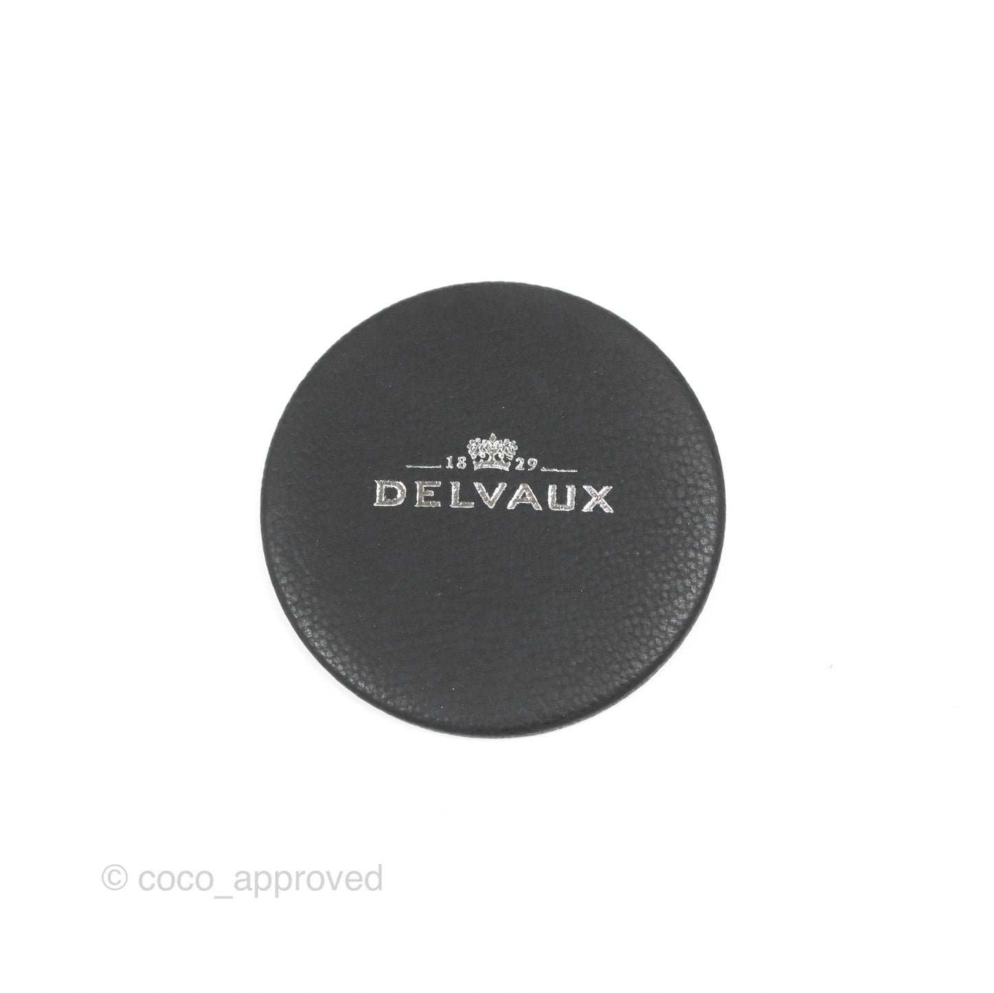 Delvaux Mini Brillant Bag Vegetal Rodeo Black Calf Silver Hardware