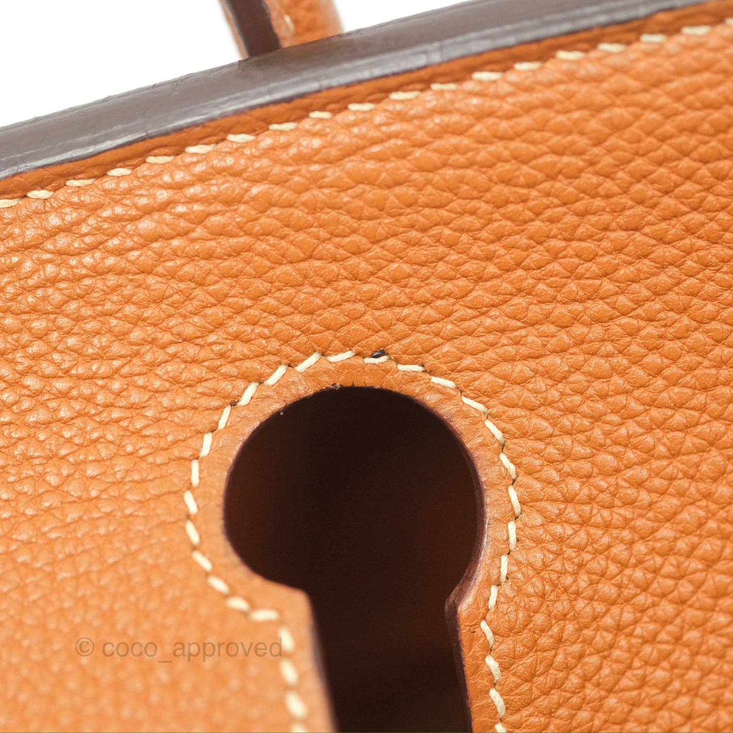 Hermès Birkin 30 Retourne Gold Clemence Palladium Hardware