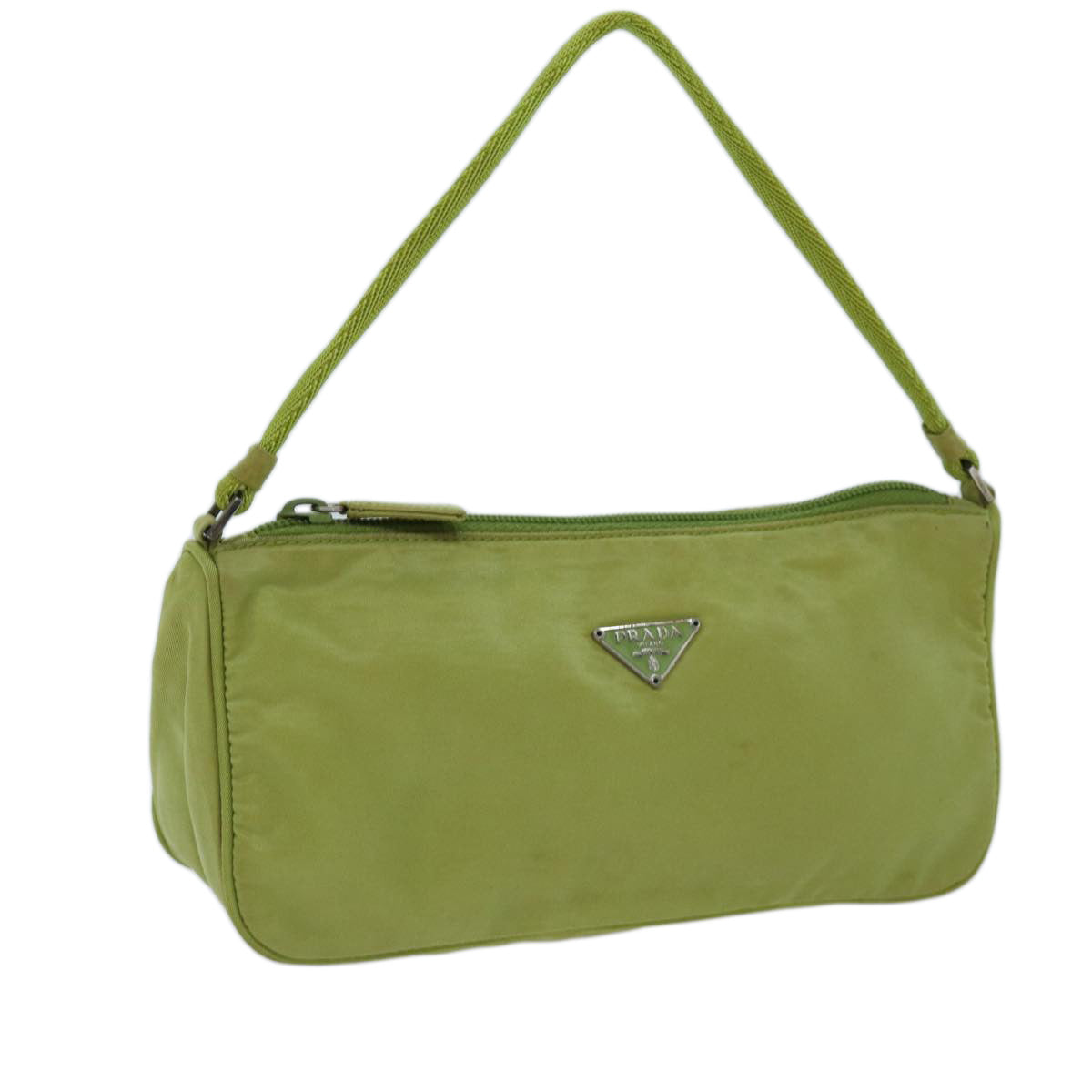 Luxury PradaAccessory Pouch Nylon Green 70918