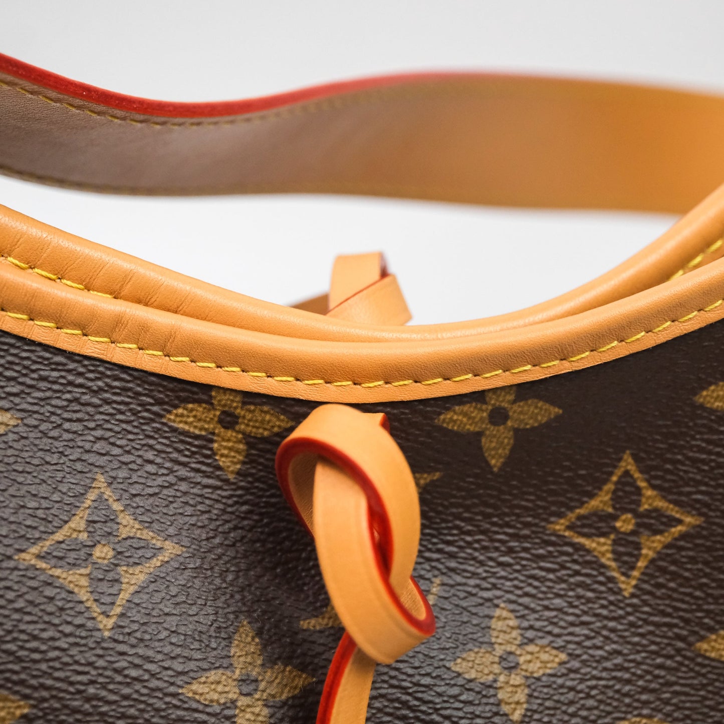 Louis Vuitton Carry All PM Shoulder Bag Monogram Canvas