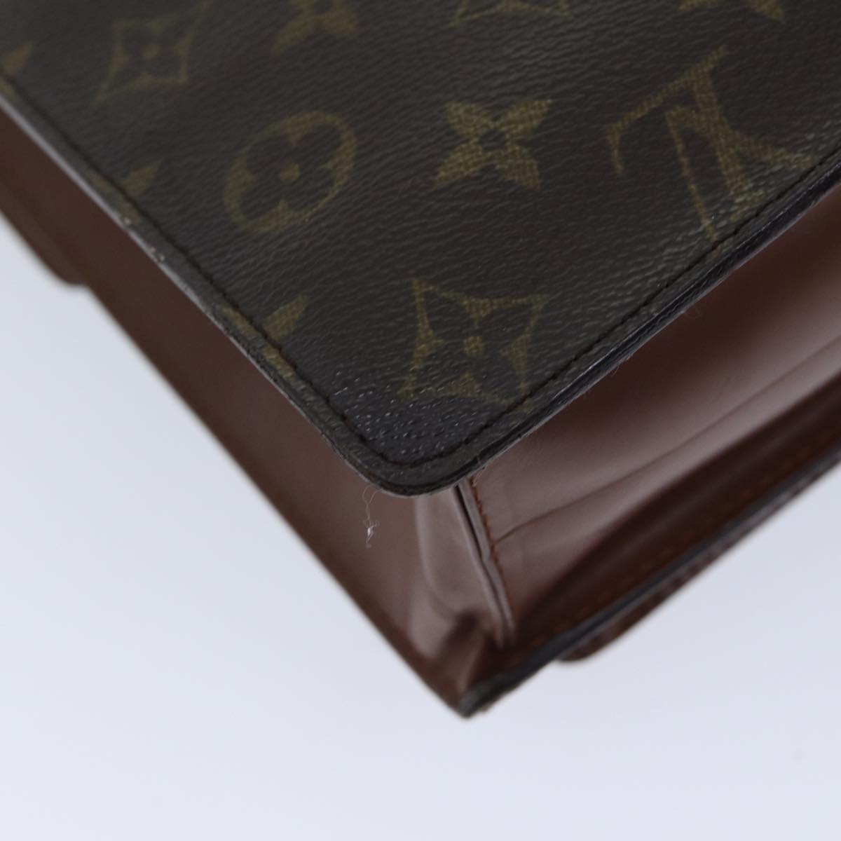 LOUIS VUITTON Monogram Monceau 28 Hand Bag 2way M51185 LV 70947