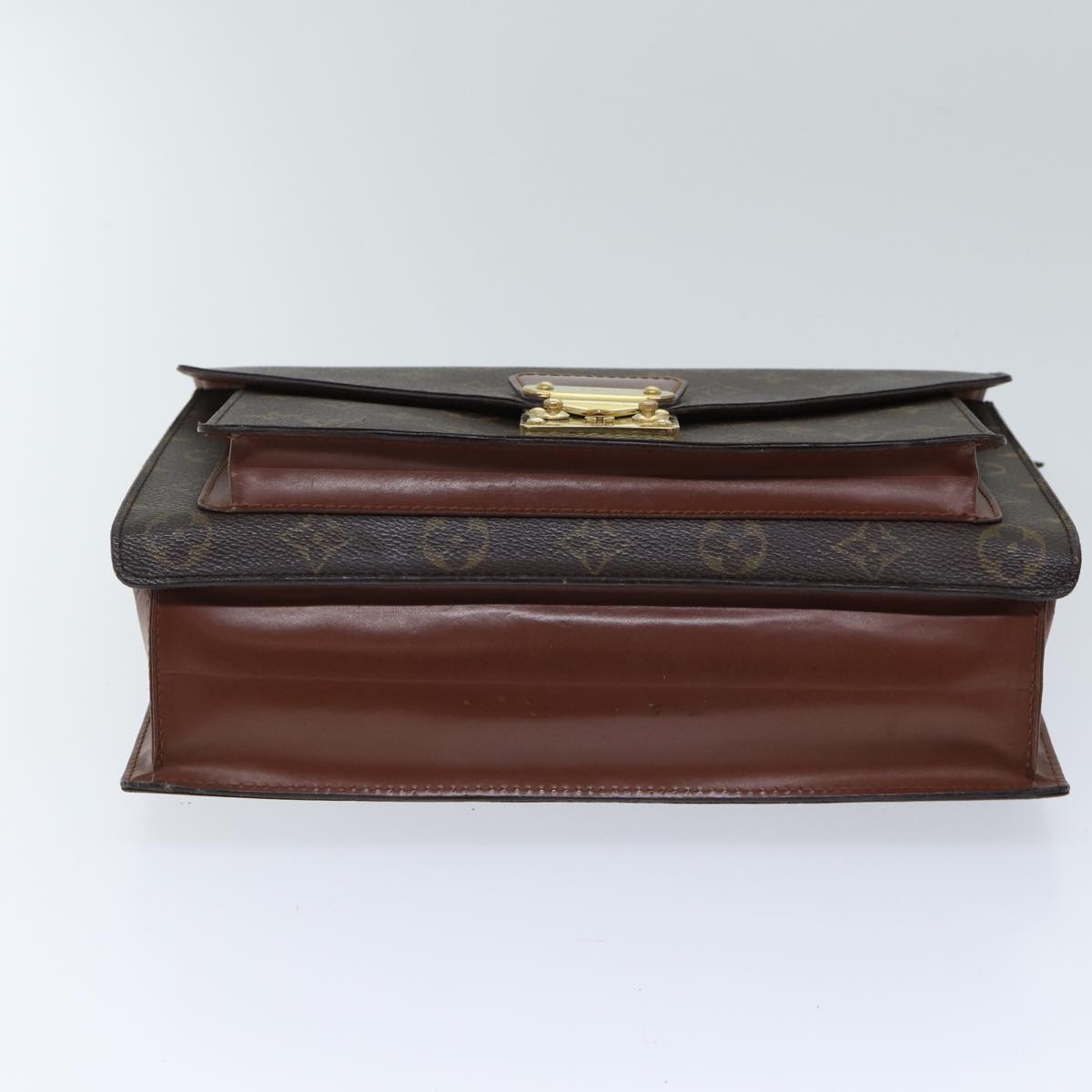 LOUIS VUITTON Monogram Monceau 28 Hand Bag 2way M51185 LV 70947
