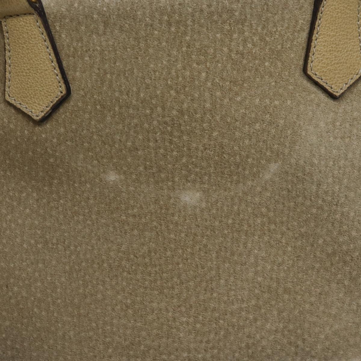 Luxury Gucci Trending 2025 Bamboo Hand Bag Suede 2way Beige  70950