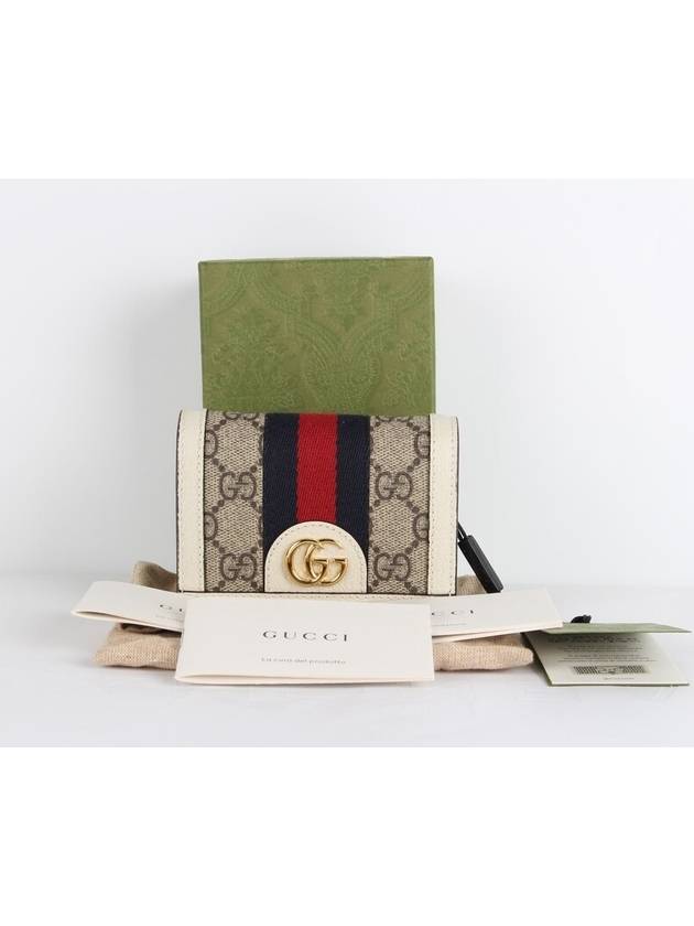Luxury Gucci Trending 2025 Ophidia card wallet
