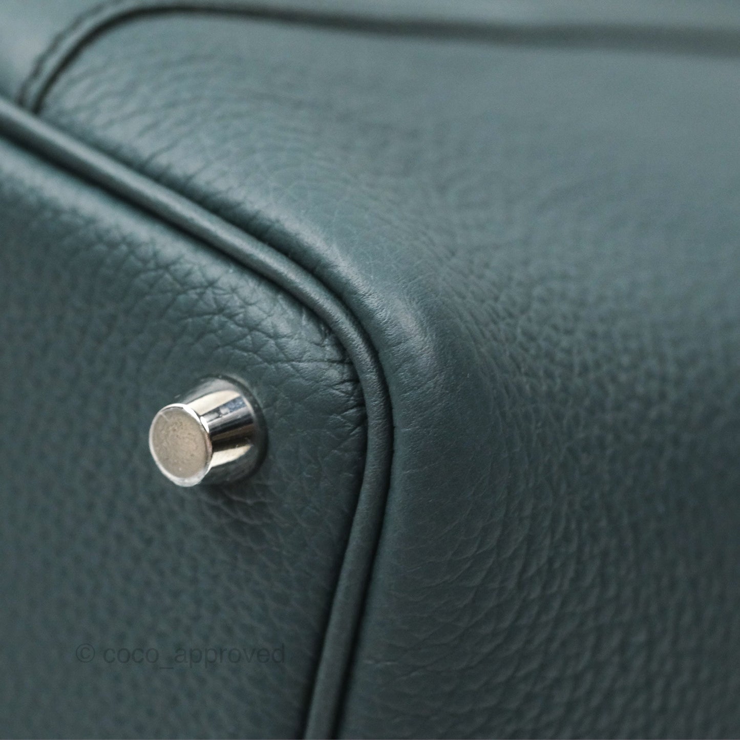 Hermès Picotin Lock 18 Vert Rousses Clemence Palladium Hardware