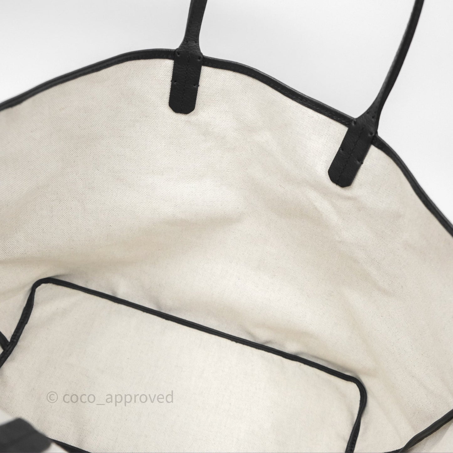 Goyard Saint Louis Tote Bag PM⁣⁣⁣⁣⁣⁣⁣⁣⁣⁣⁣⁣⁣⁣⁣⁣⁣⁣⁣⁣ Black Noir Canvas