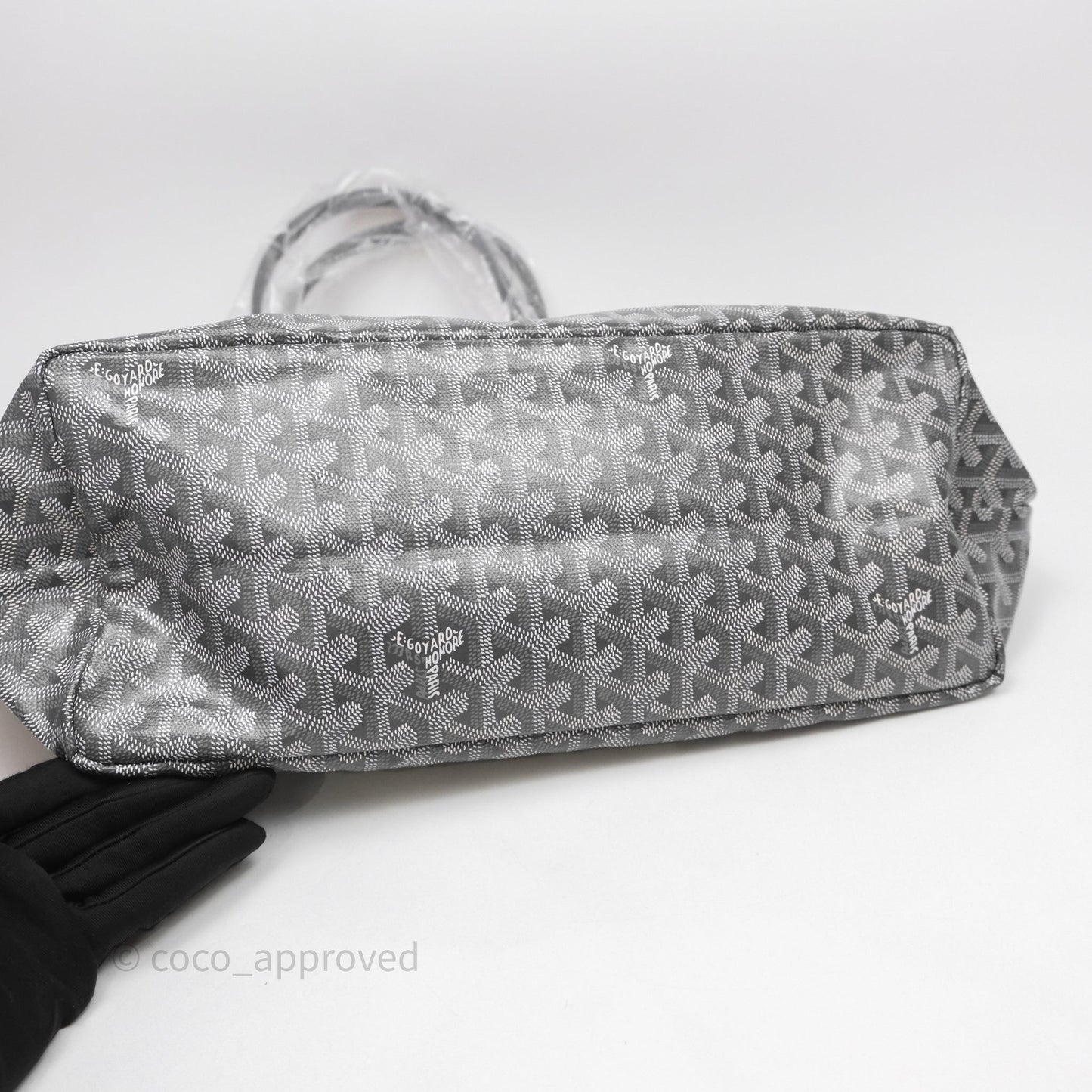 Goyard St Louis Tote PM Grey