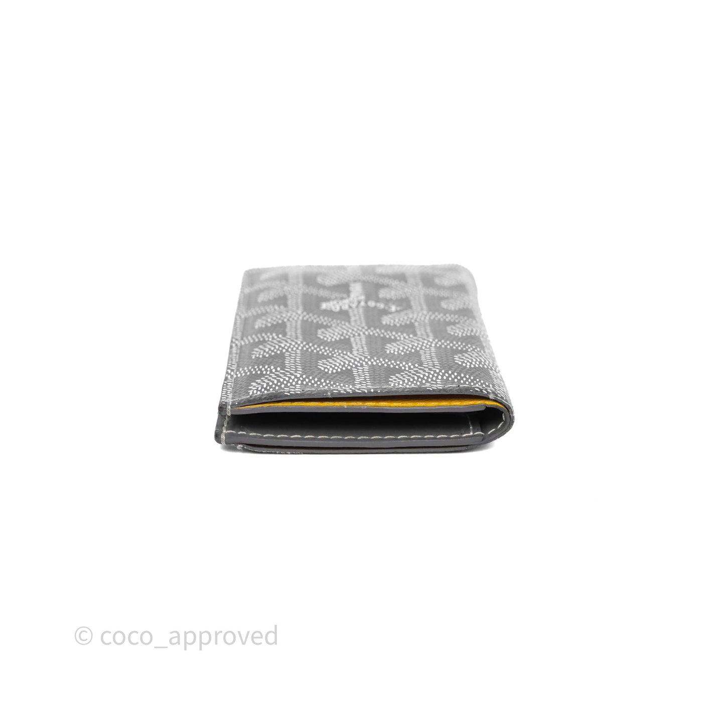 Goyard Saint Pierre Card Wallet Grey Goyardine
