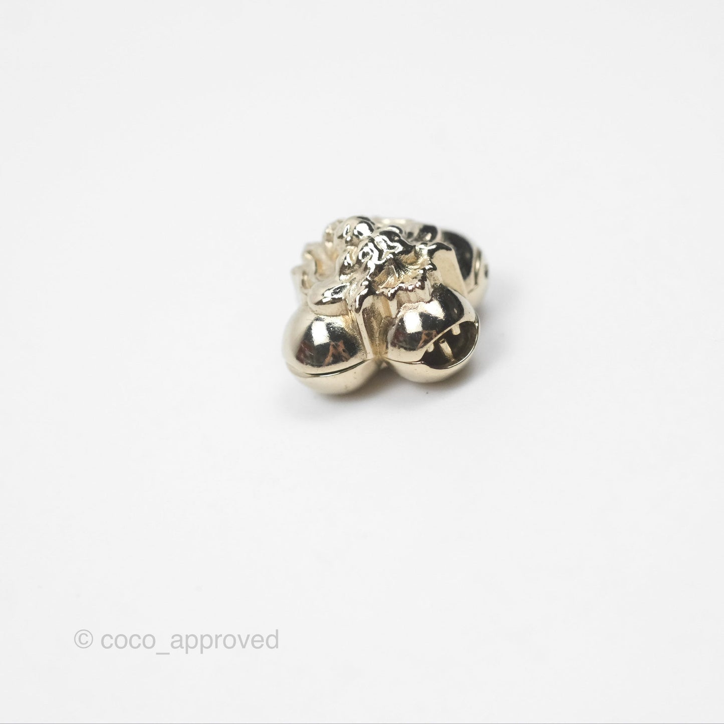 Chanel Magnetic Hair Accessory Hair Clip Set Gold Tone 22P
