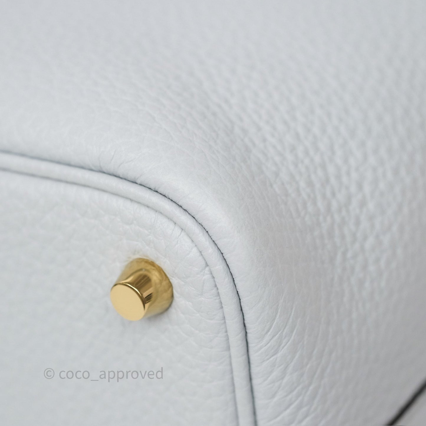 Hermès Picotin Lock 18 Bleu Pale 08 Clemence Gold Hardware