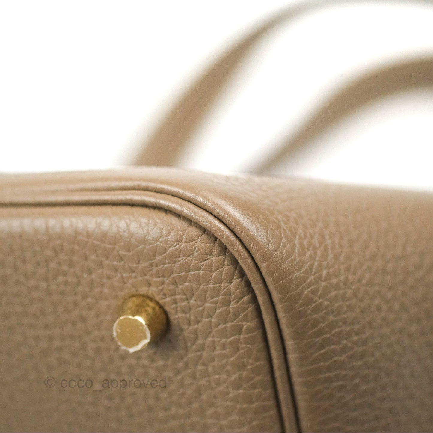 Hermès Picotin 22 Etoupe Clemence Gold Hardware