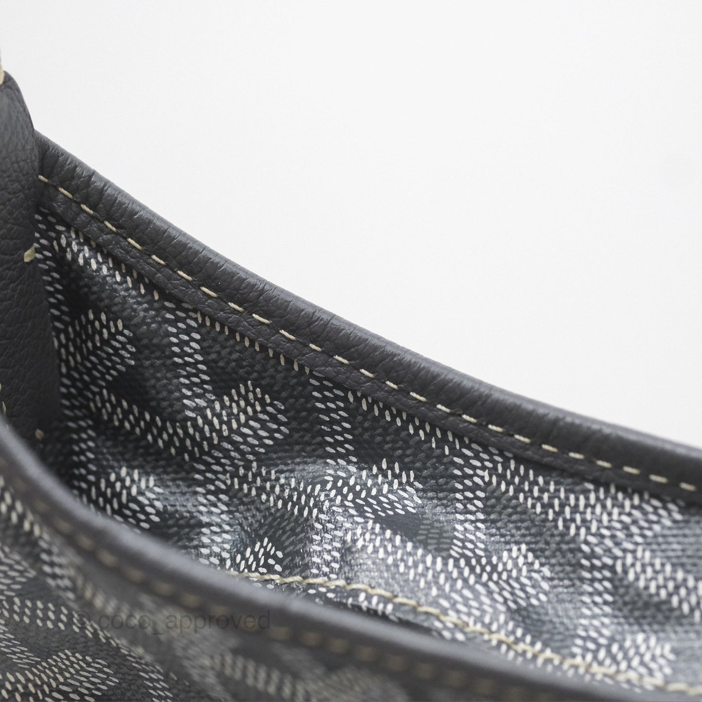 Goyard Bohème Hobo Bag Grey Goyardine Canvas