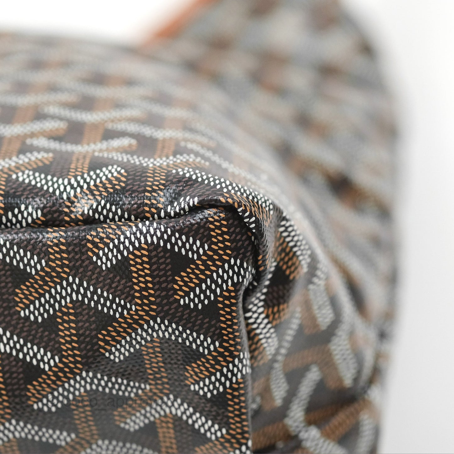 Goyard Bohème Hobo Bag Black/Tan Goyardine Canvas