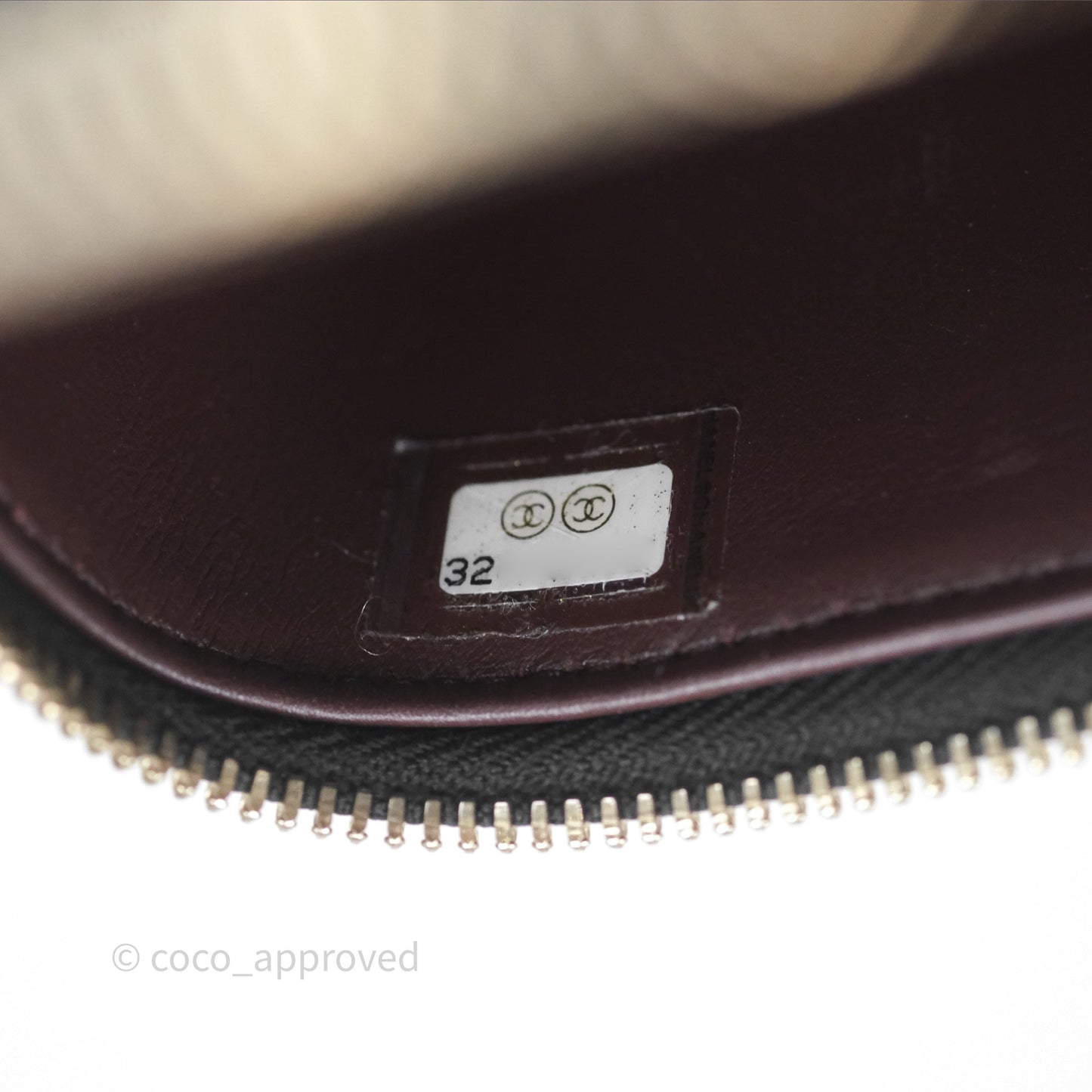 Chanel Mini Vanity With Chain Black Caviar Gold Hardware