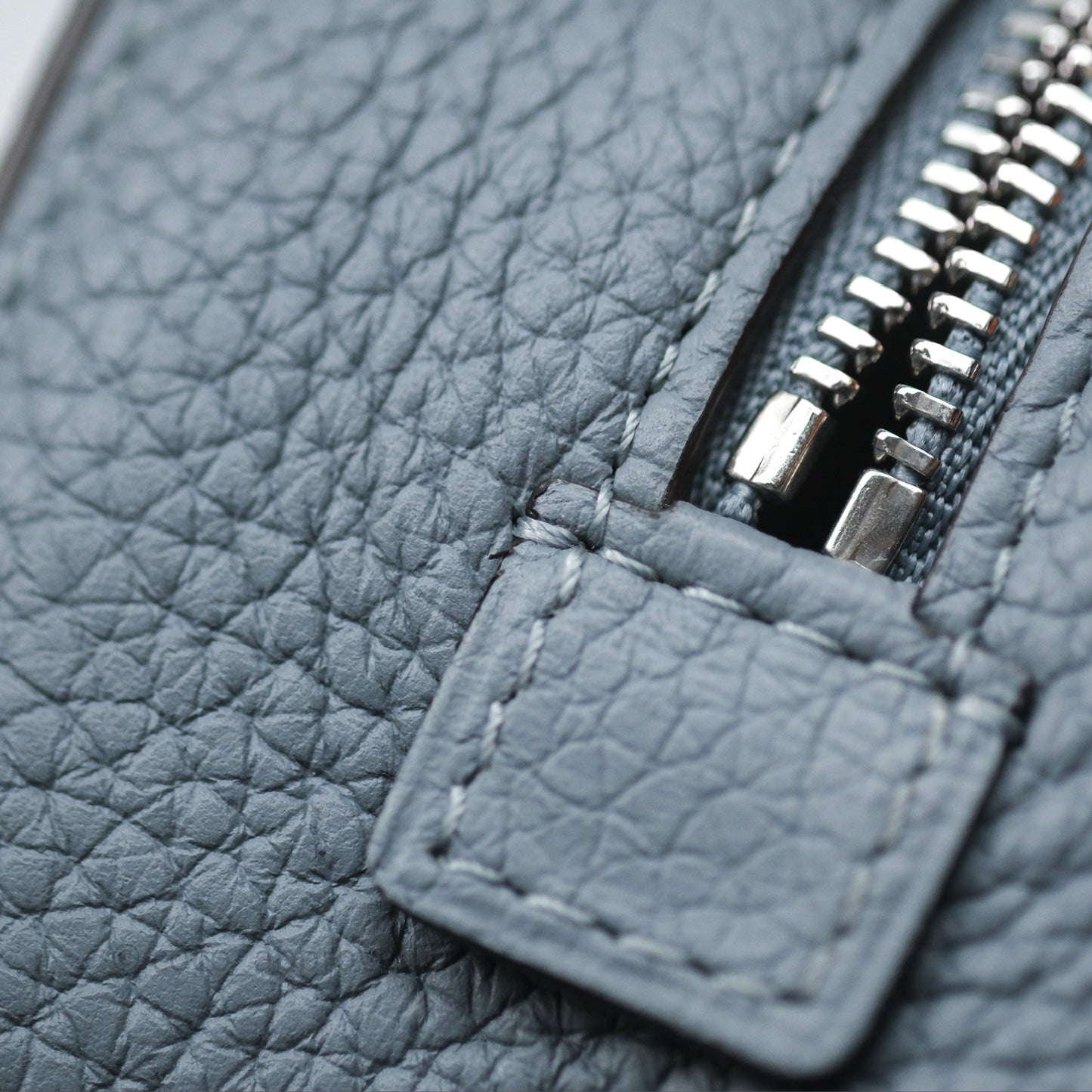 Delvaux Cool Box Nano Taurillon Soft Grained Calfskin Pacific Palladium Hardware