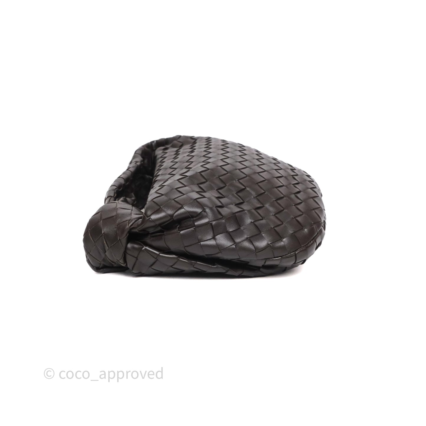 Bottega Veneta Teen Jodie Brown Intrecciato Lambskin